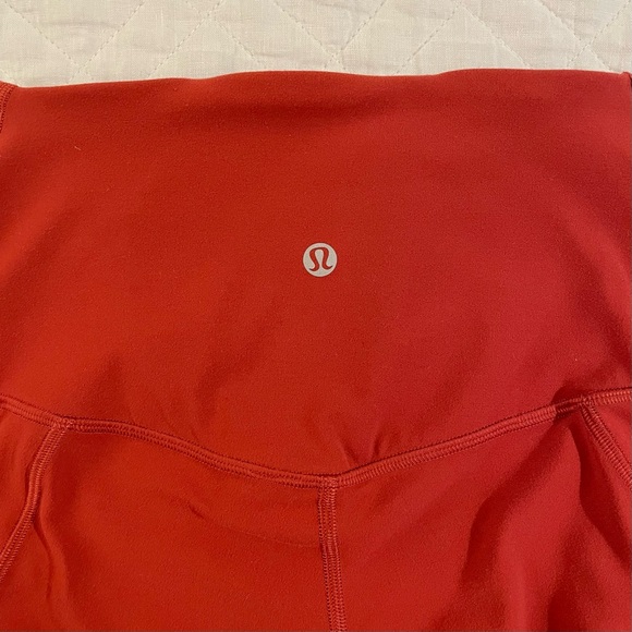 Lululemon | Align High-Rise with Pockets - Cayenne sz 4 - Picture 6 of 9